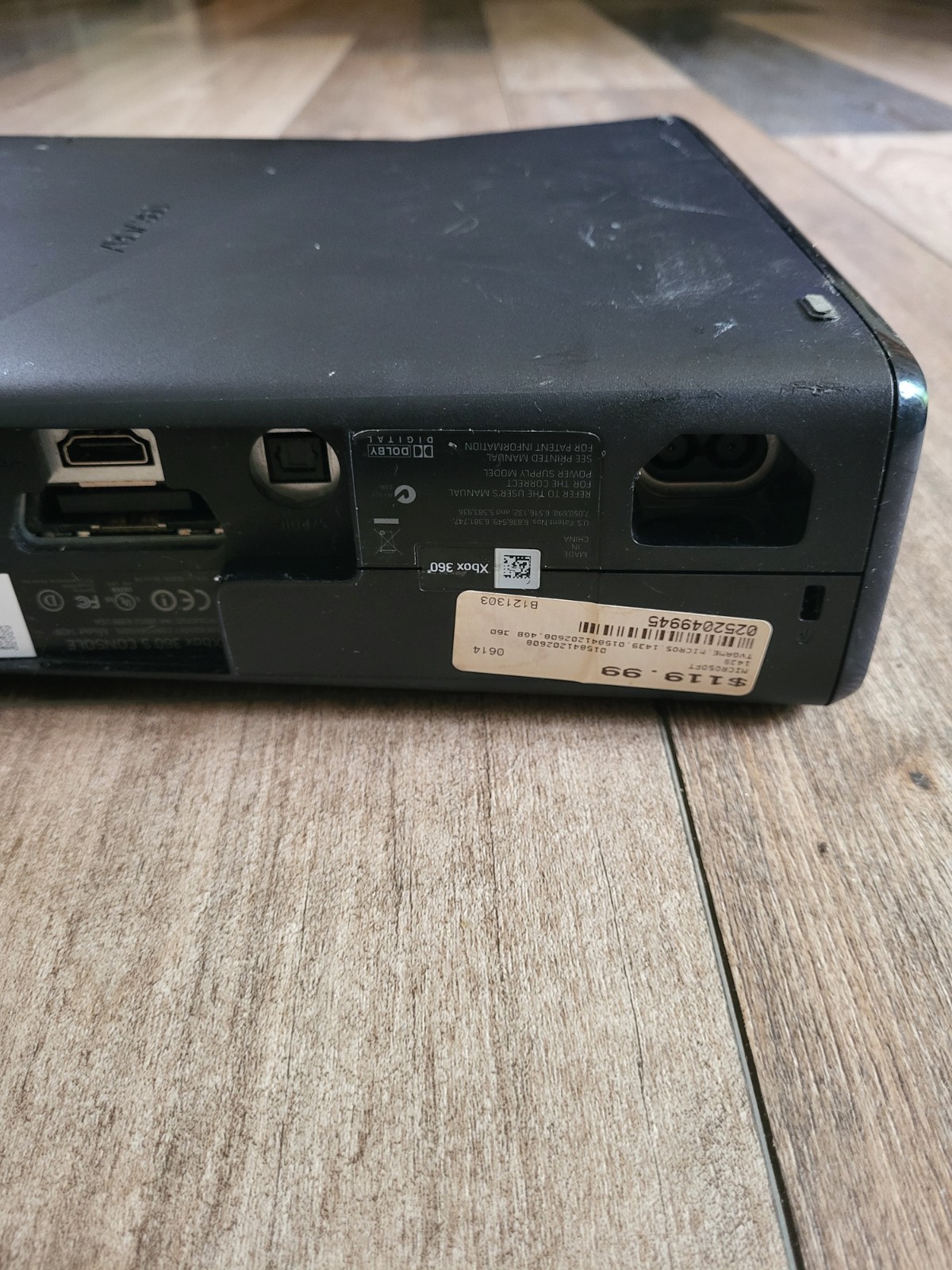 Microsoft Xbox 360 S Console And Games No Hard Drive Or Cords – Tested & Works