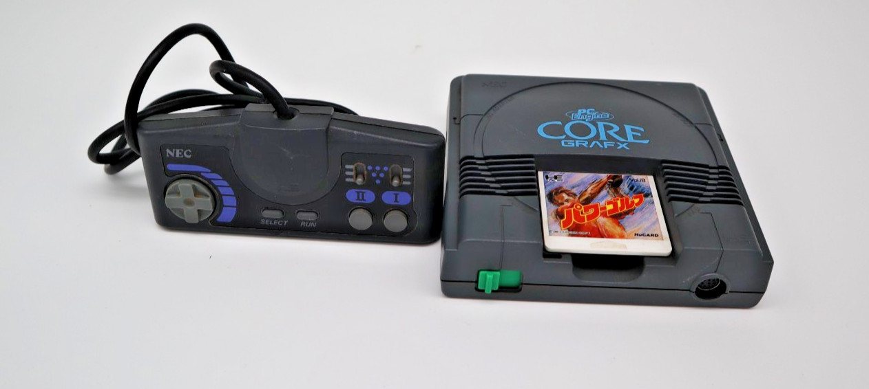 NEC PC Engine CoreGrafX Black Console (NTSC-J (Japan))