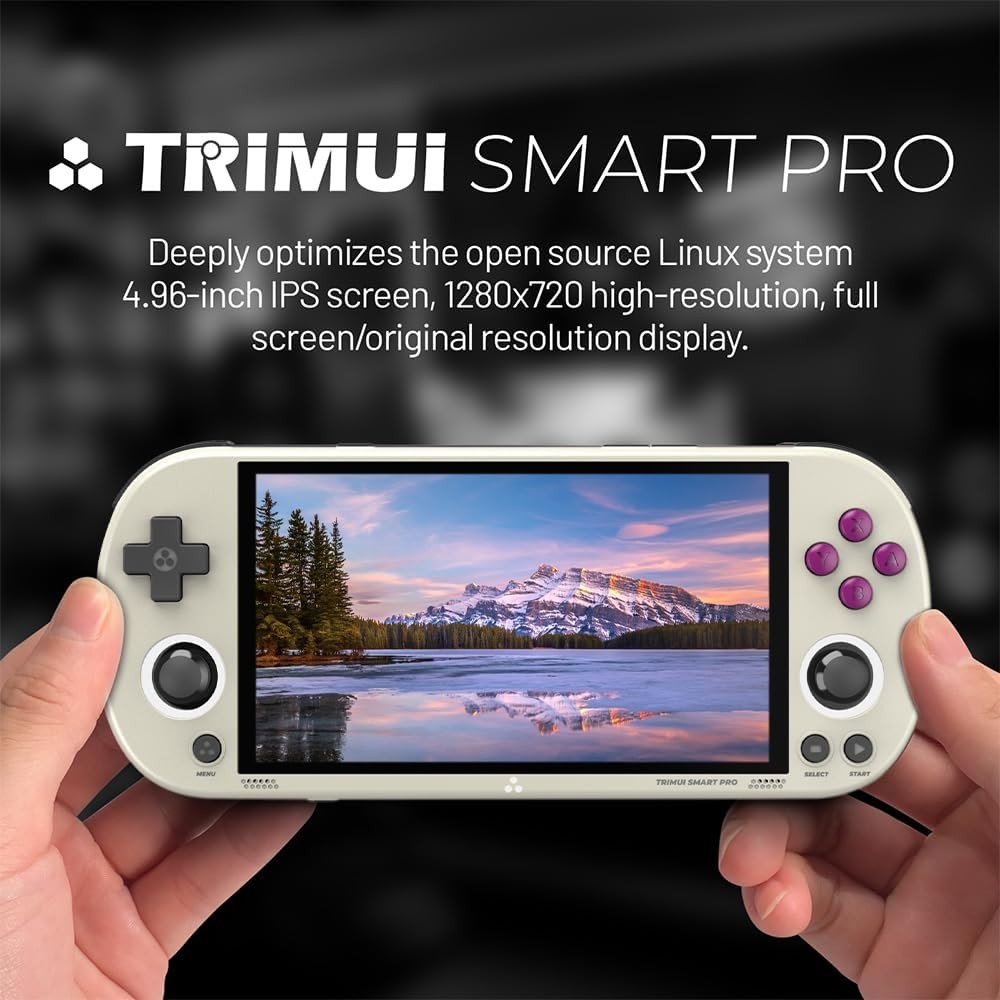 Trimui Smart Pro HANHIBR Gray 4.96 IPS 64GB
