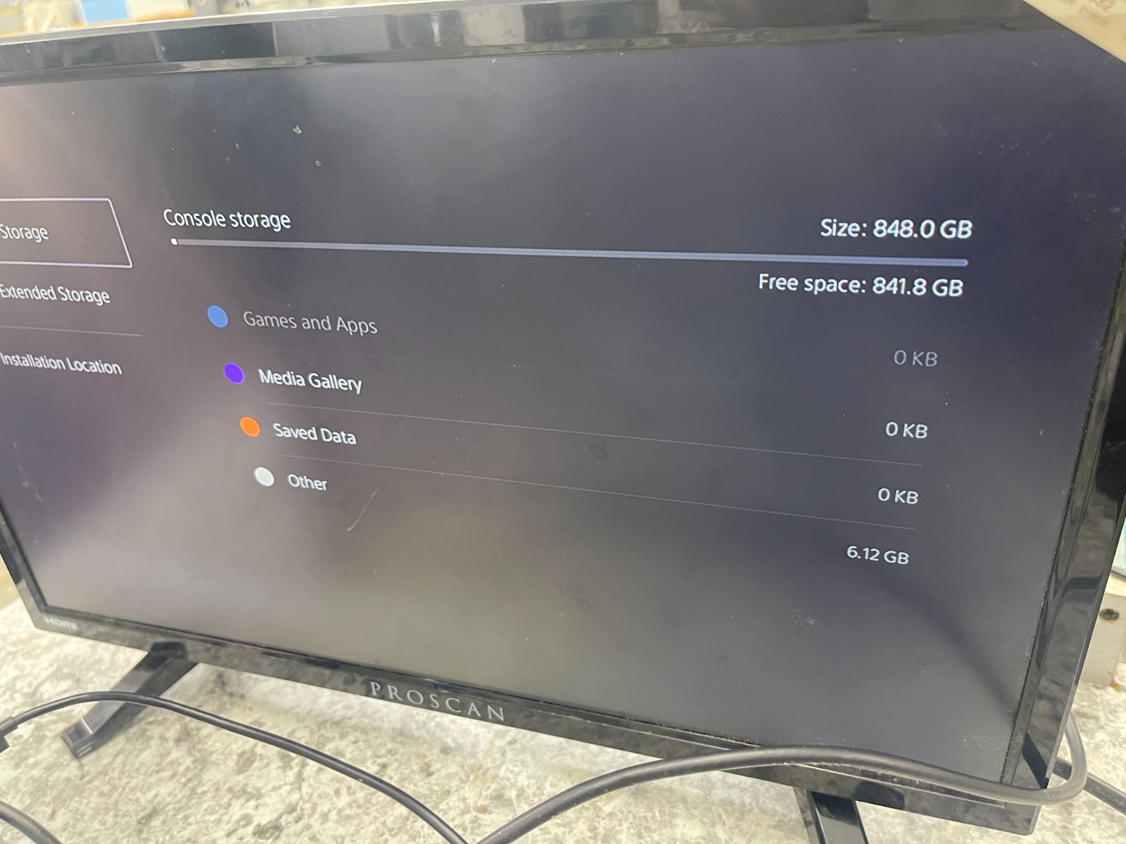 SONY PLAY STATION 5 -SLIM DIGITAL CFI-2015 READ DESCRIPTION