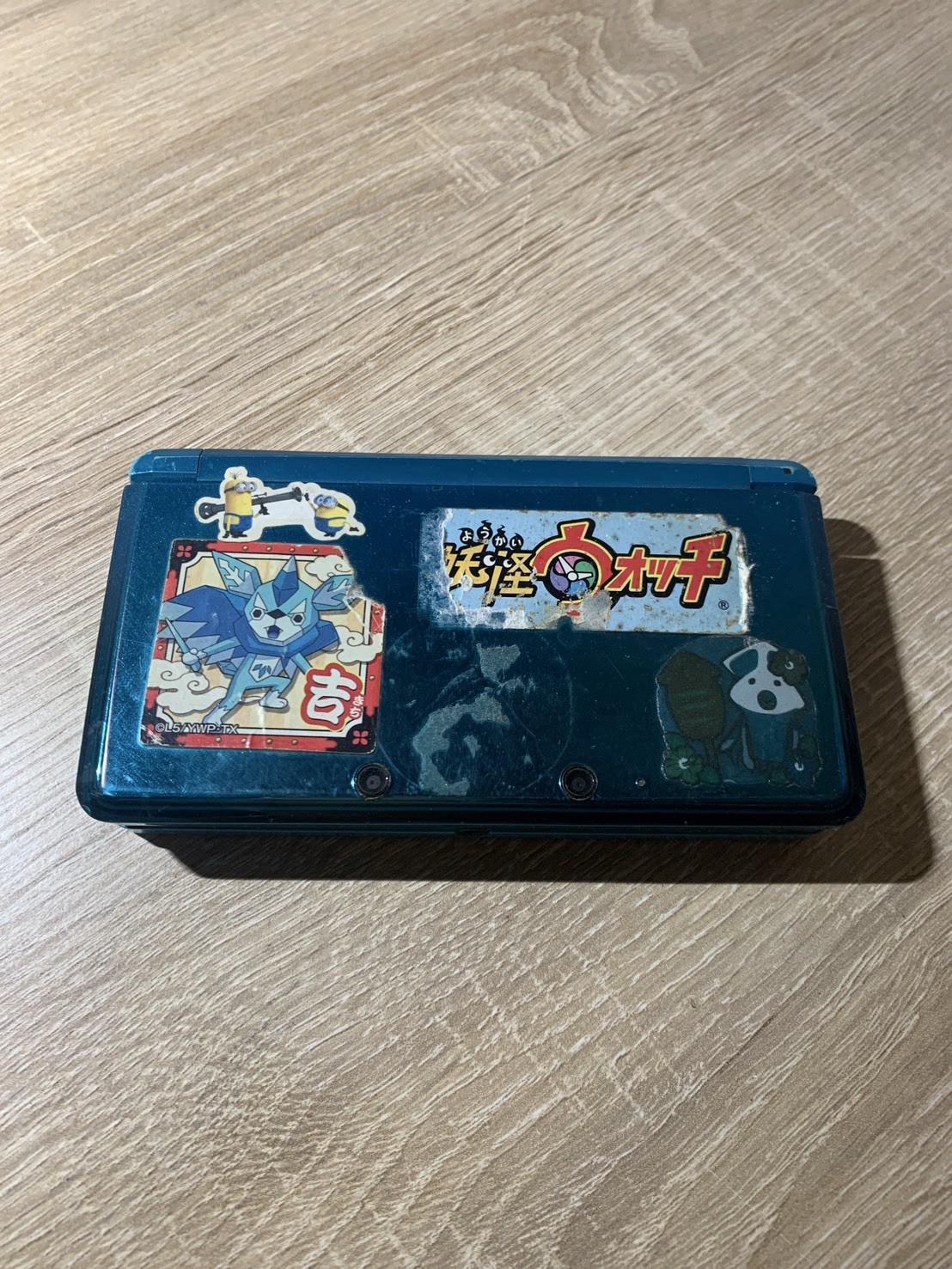 1962 Nintendo 3DS Aqua Blue For Parts