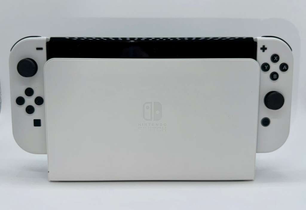 Nintendo Switch – OLED Model w/ White Joy-Con 64GB Console NEW (No Box) +Charger