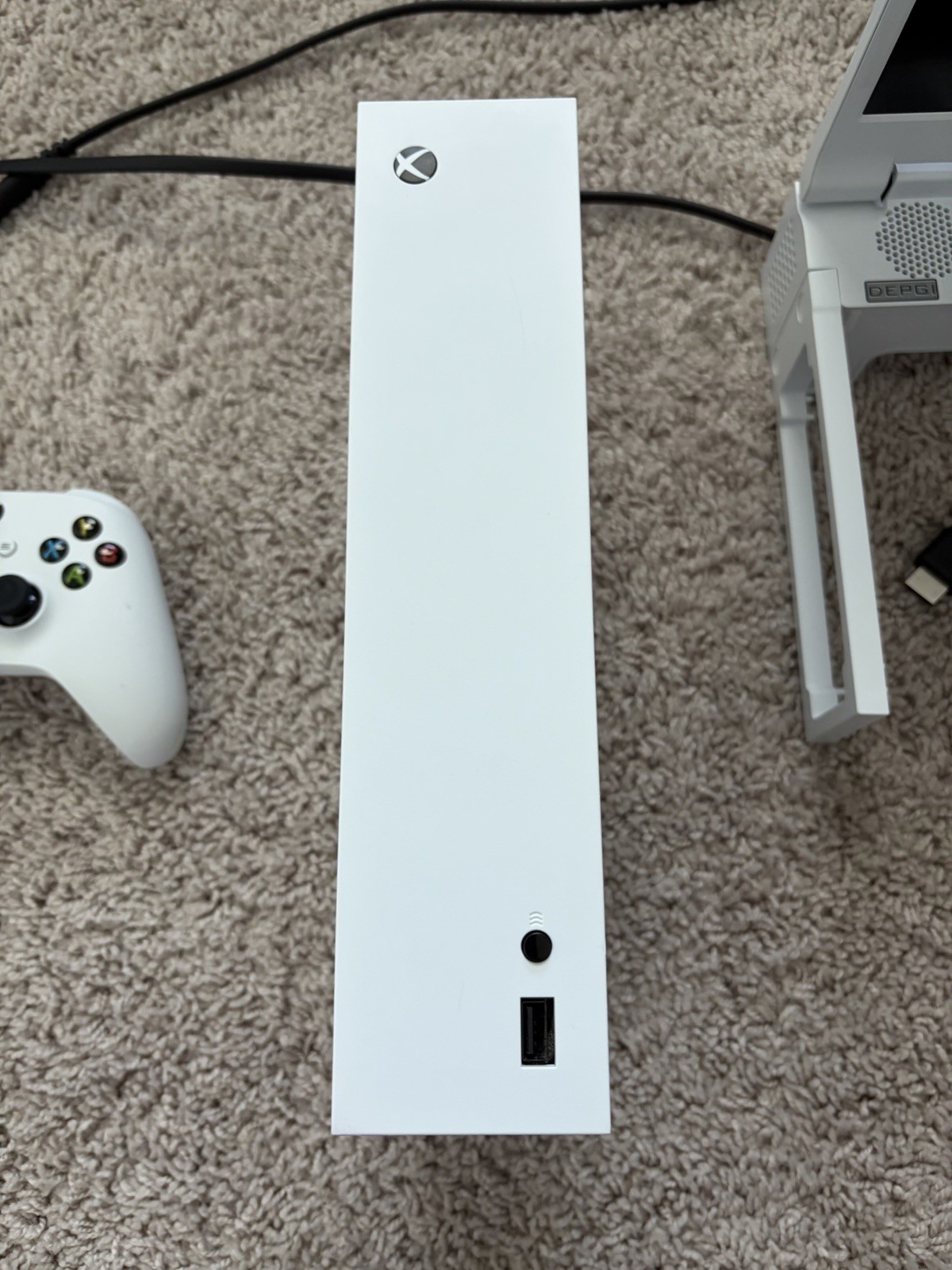 Xbox Series S 512GB Console w/ Controller, Attachable Monitor And PC Controller