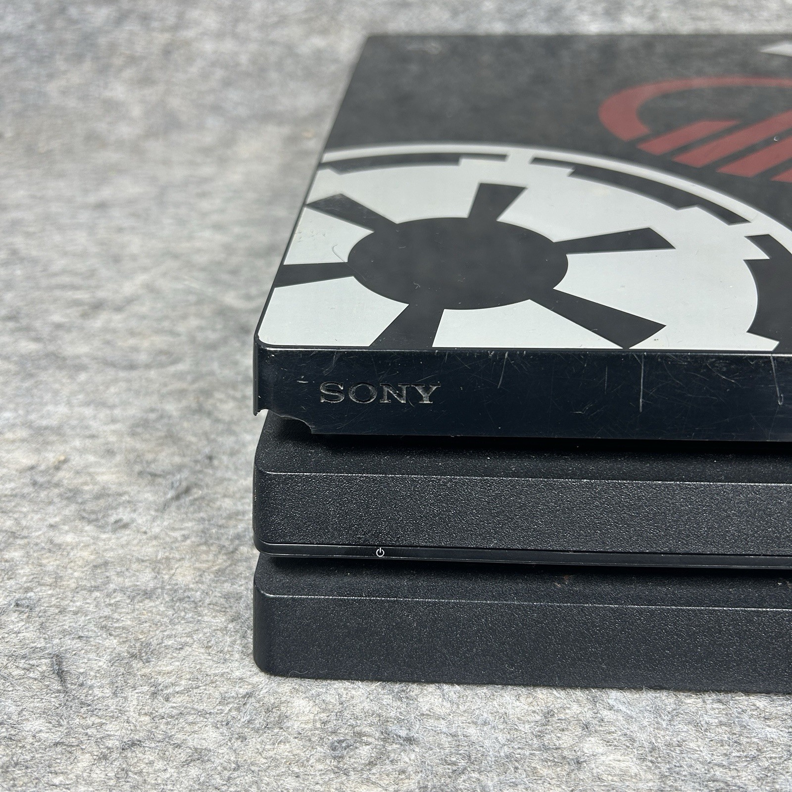 Sony PlayStation 4 Pro 1TB Star Wars Console Only CUH-7115B W/ Cords LOUD FAN
