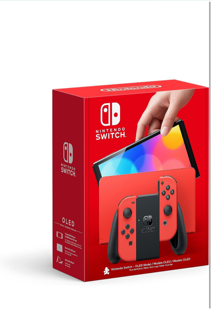 Nintendo Switch (OLED Model) HEG-001 Mario Red Edition 64GB Console