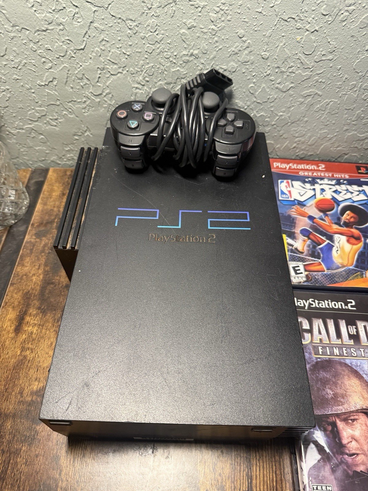 Sony PlayStation 2 Black Console Gaming System SCPH-50001/N