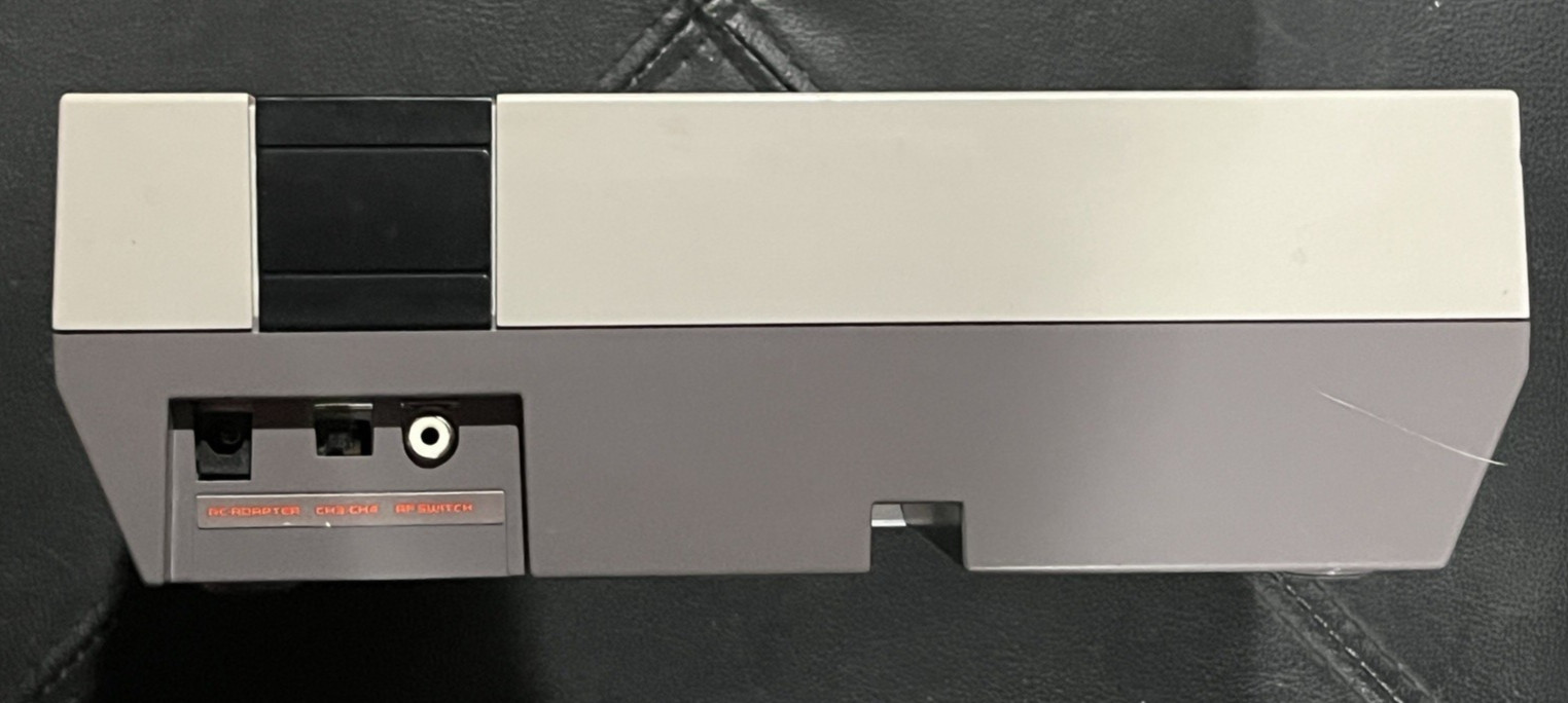 Nintendo NES Console with New 72 PIN Connector + 8 Games, Hookups & Controllers
