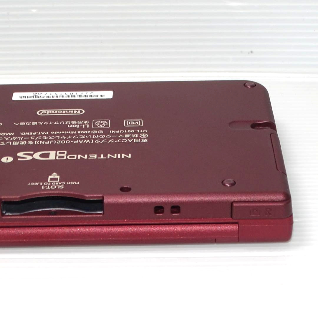 Nintendo DSi LL XL Wine Red Consoled NTSC-J Japan Complete Set Teste