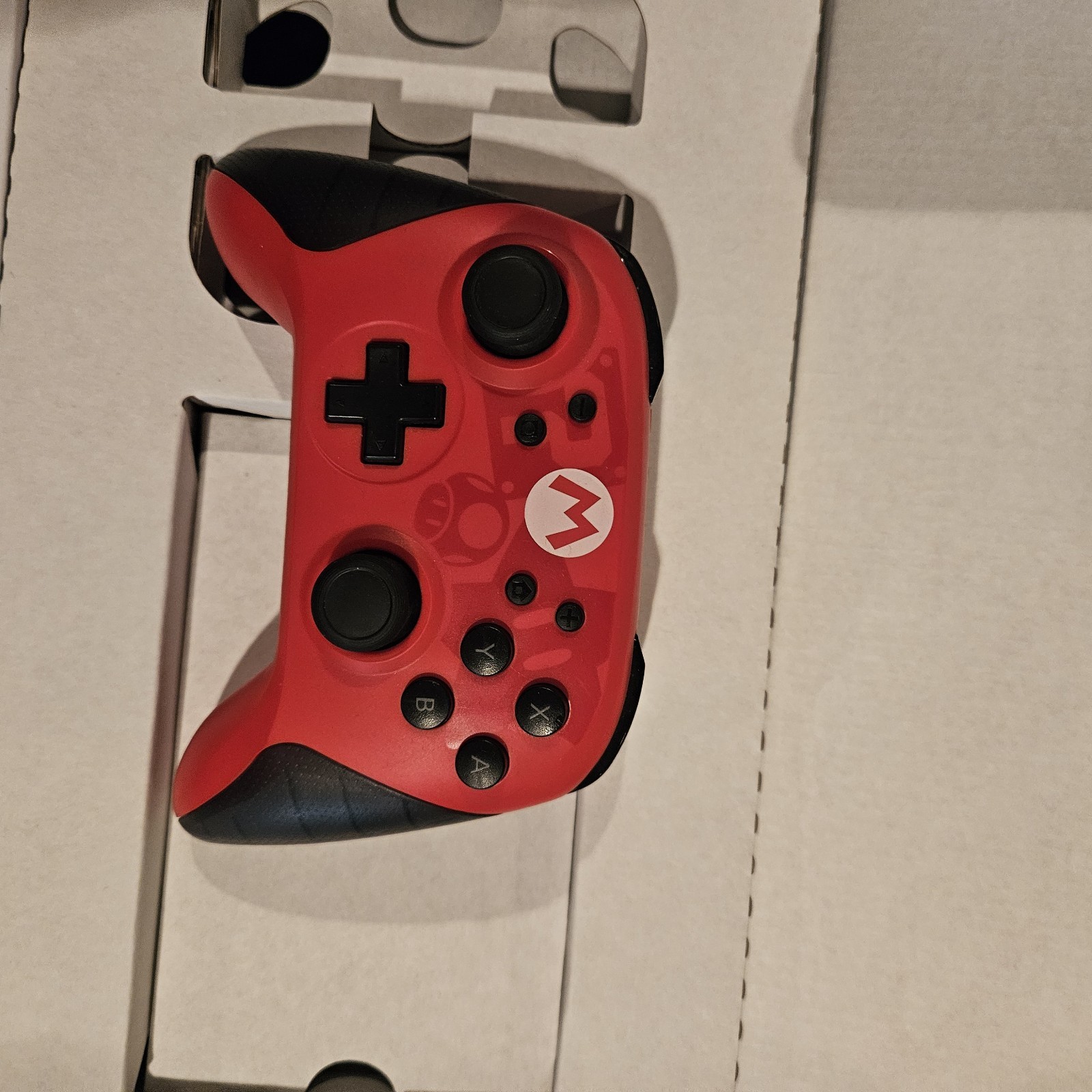 Nintendo Switch Console W Box and Accessories / and extra Mario Controller