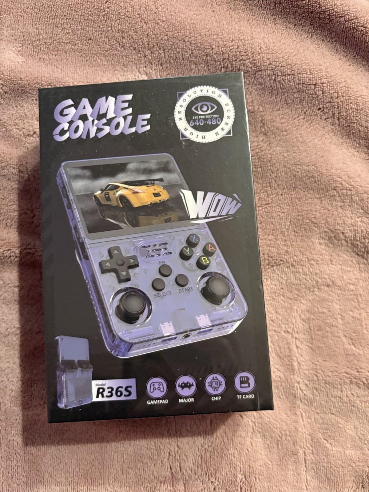 Game Console 20,179 games new maroon color in Original Box