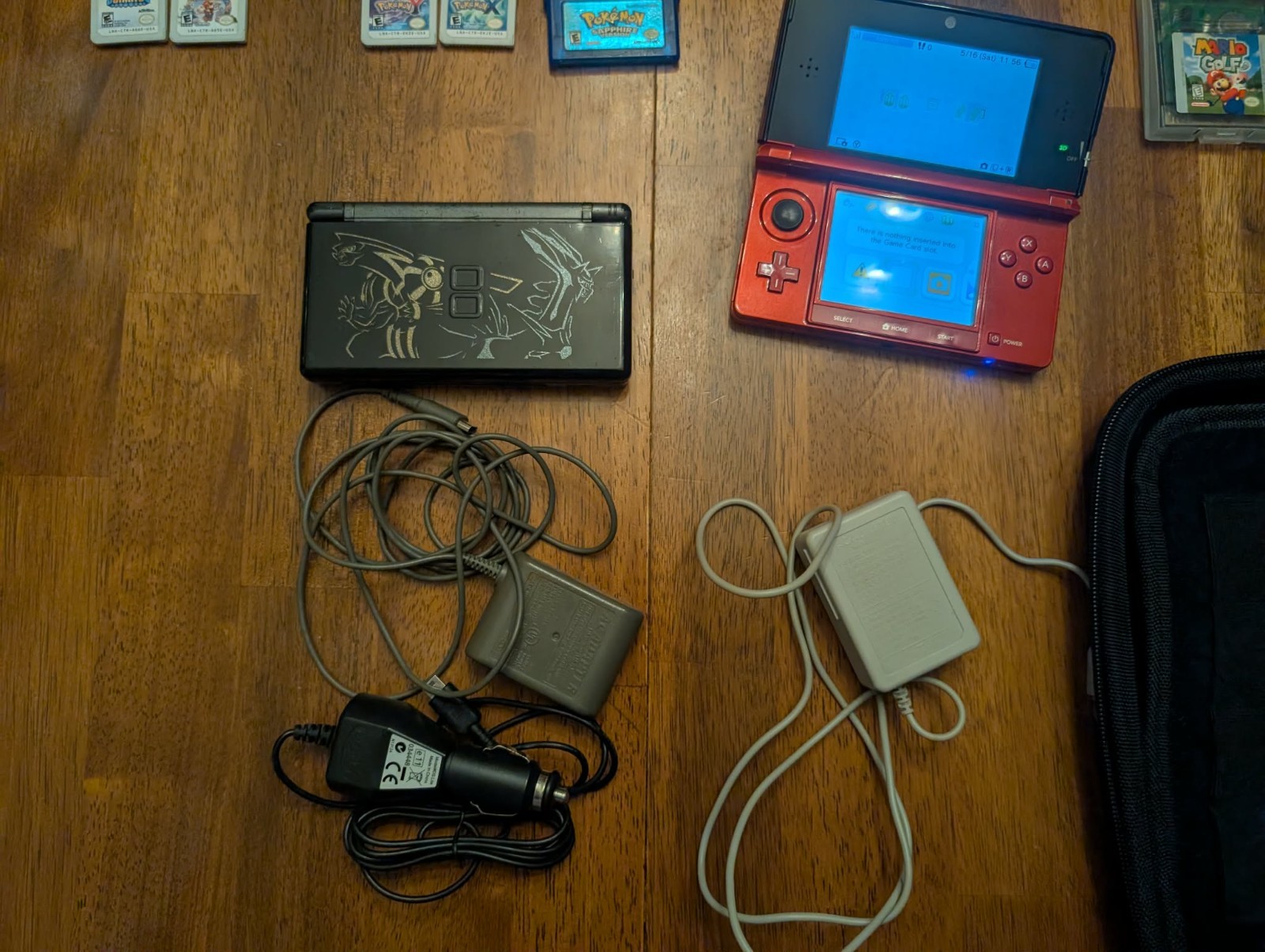 RARE Pokémon Diamond Pearl Dialga Palkia DS Lite Handheld System Console- READ!!
