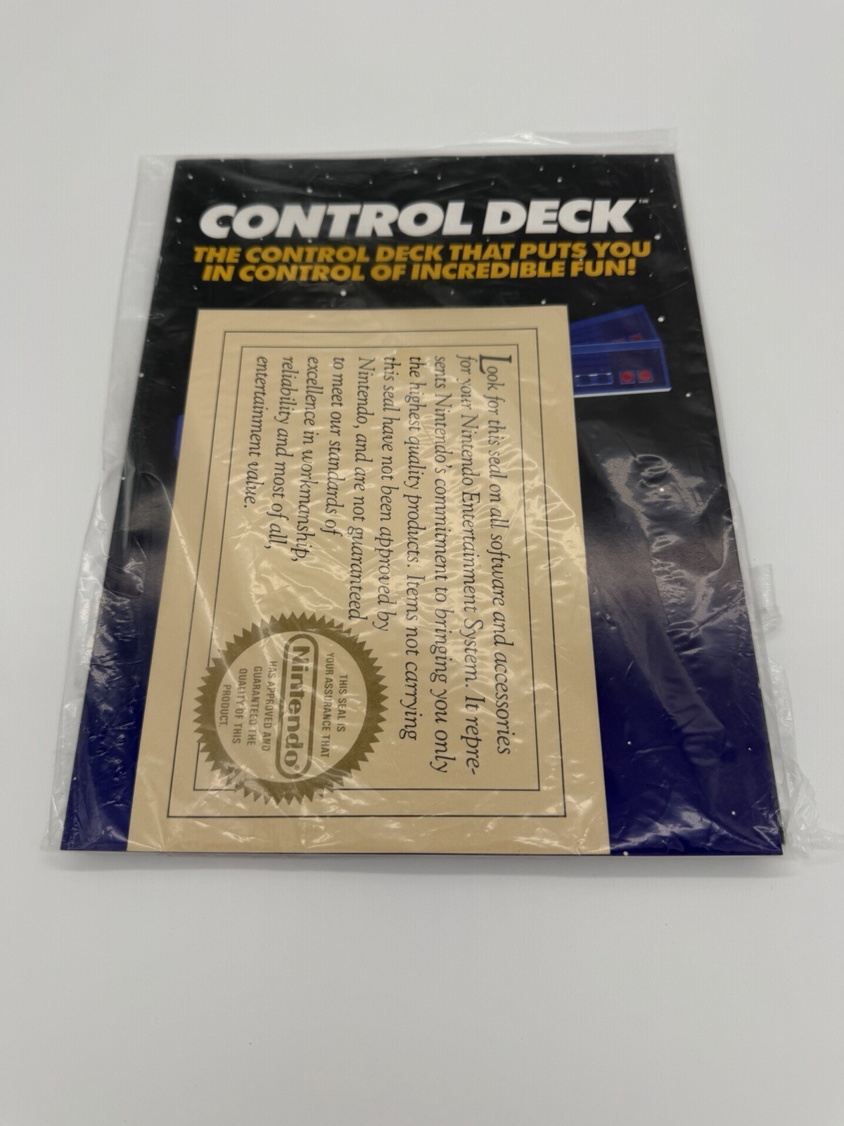 Nintendo Entertainment System NES Control Deck Complete in Box 1987 OEM Console