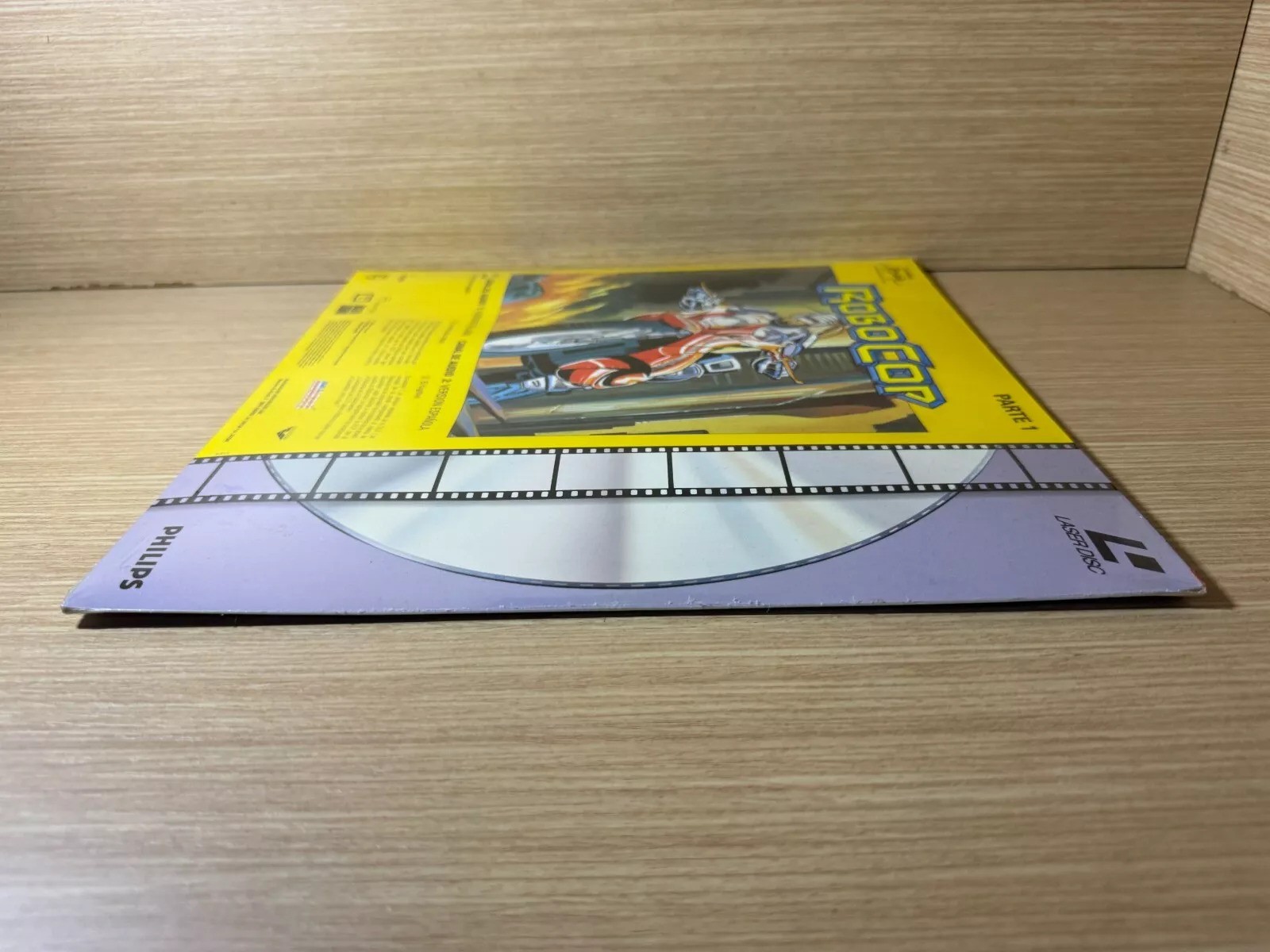READ INFO- Robocop Animation Laser Disc LD Philips Laserdisc Spanish Italian
