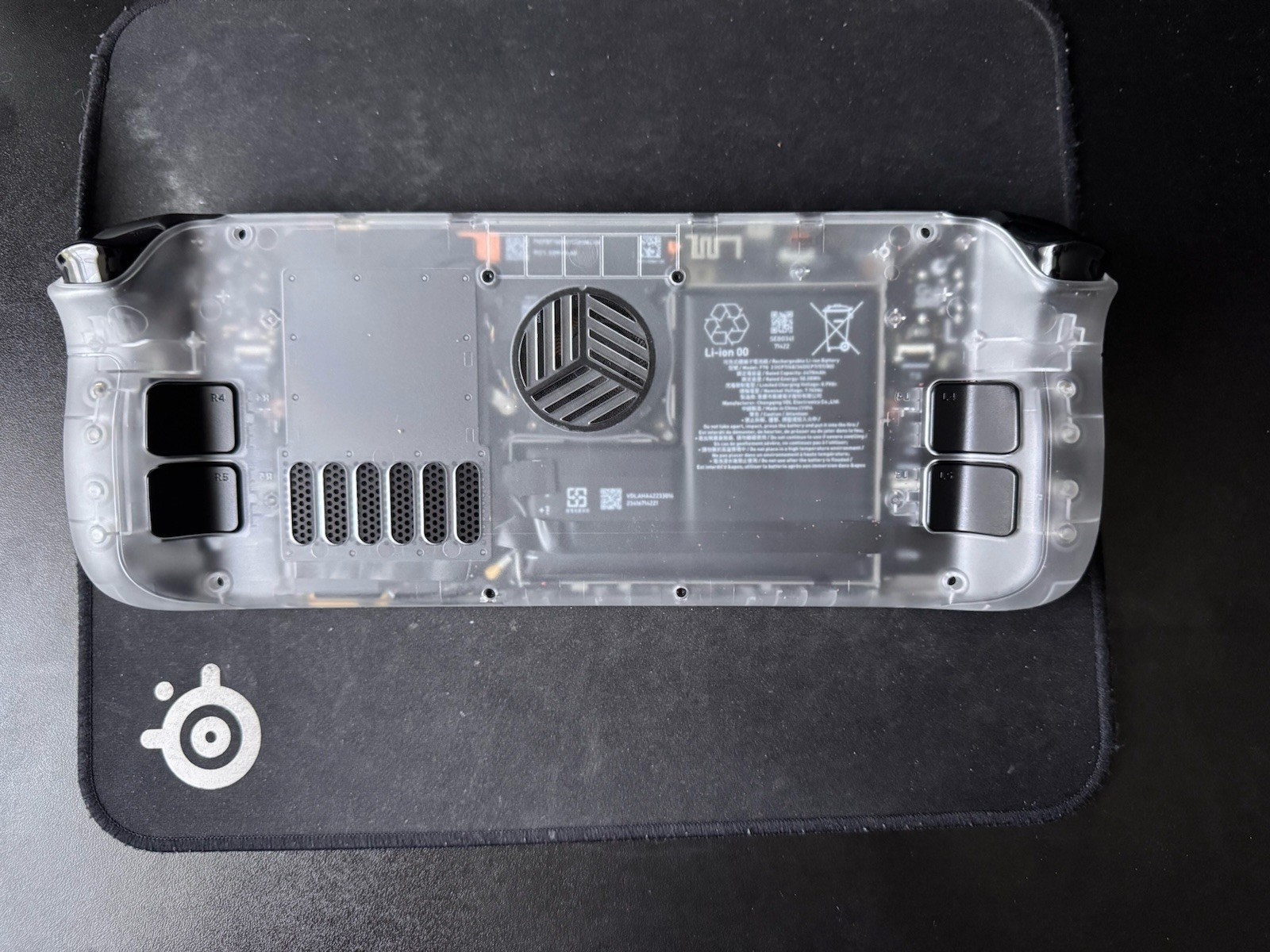 Modded Valve Steam Deck OLED 512GB Black Handheld Console w/ Extras